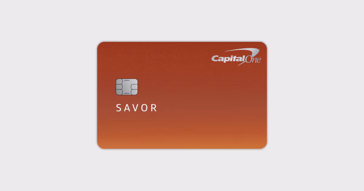 Capital One Savor Student Cash Rewards Credit Card